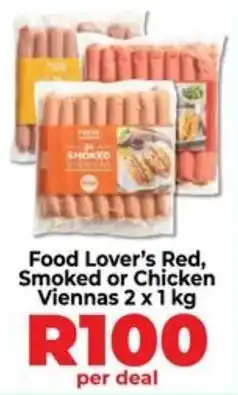 Food Lover's Market Food Lover's Red, Smoked or Chicken Viennas offer