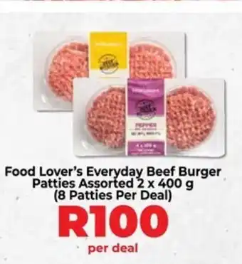 Food Lover's Market Food Lover's Everyday Beef Burger Patties Assorted offer