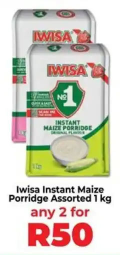 Food Lover's Market Iwisa Instant Maize Porridge Assorted offer
