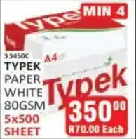 KitKat Cash and Carry Typek paper white 80gsm offer