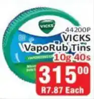 KitKat Cash and Carry Vicks VapoRub Tins offer