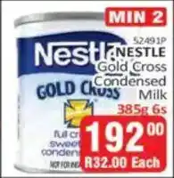 KitKat Cash and Carry Nestle Gold Cross Condensed Milk offer