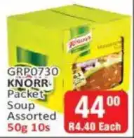 KitKat Cash and Carry Knorr Packet Soup Assorted offer