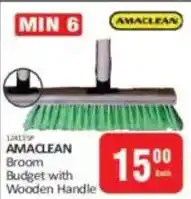 KitKat Cash and Carry Amaclean Broom Budget with Wooden Handle offer