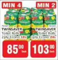 KitKat Cash and Carry Twinsaver Toilet Rolls 2ply Econo offer
