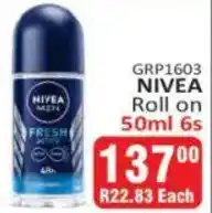KitKat Cash and Carry Nivea Roll on offer