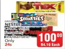 KitKat Cash and Carry Nestle choc mini smarties/ tex/ barone offer