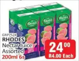 KitKat Cash and Carry Rhodes Nectar Juice Assorted offer