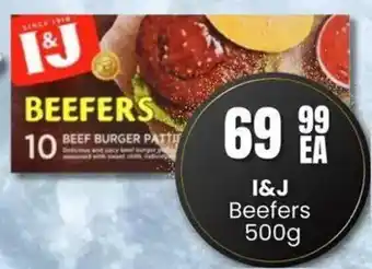 Super Save I&J Beefers offer