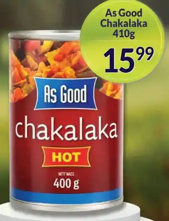 Super Save As Good Chakalaka offer