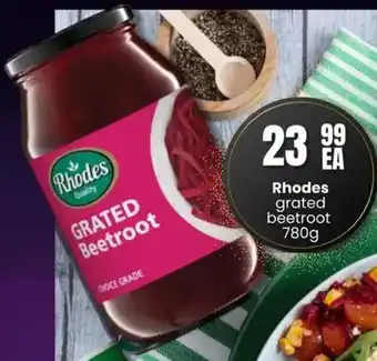 Super Save Rhodes grated beetroot offer