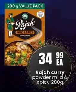Super Save Rajah curry powder mild & spicy offer