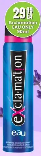Super Save Exclamation eau offer
