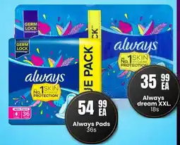 Super Save Always Dream XXL offer