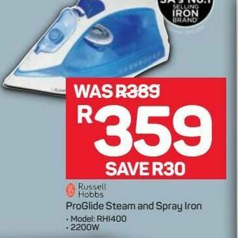 Pick n Pay Russell hobbs iron offer