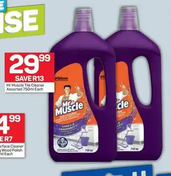 Pick n Pay Mr. muscle tile cleaner offer