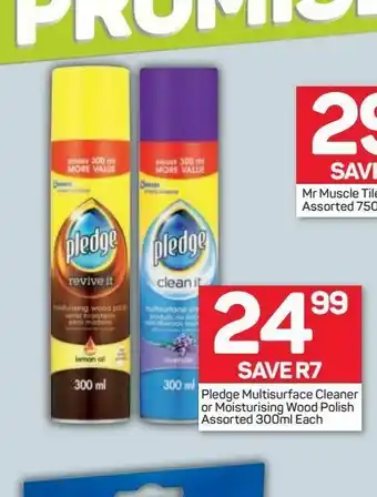 Pick n Pay Pledge cleaner offer