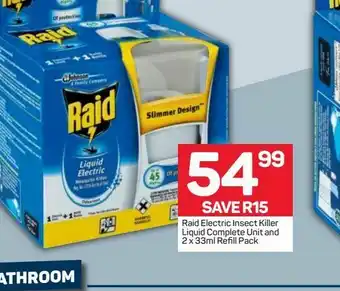 Pick n Pay Raid mosquito repellent offer