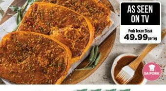 Food Lover's Market Pork steak offer