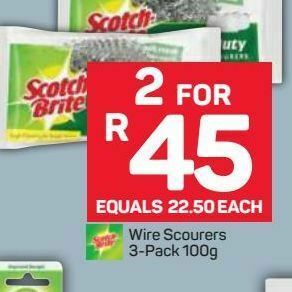 Scotch brite scourer 2