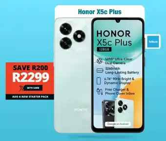 Checkers Honor X5c Plus offer