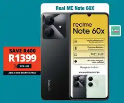 Checkers Realme Note 60x offer