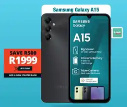 Checkers Samsung Galaxy A15 offer