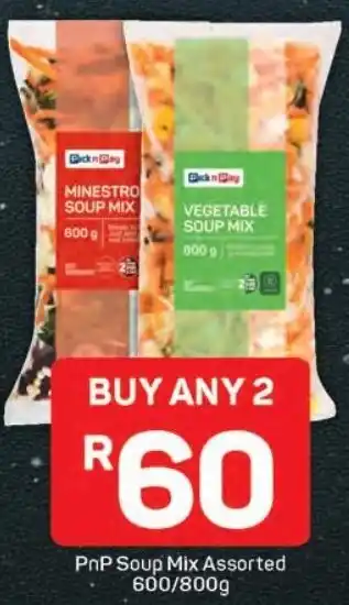 Pick n Pay PnP Soup Mix Assorted offer