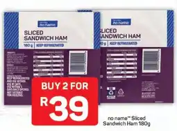Pick n Pay no name Sliced Sandwich Ham offer