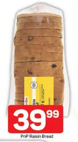 Pick n Pay PnP Raisin Bread offer