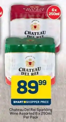 Pick n Pay Chateau Del Rei Sparkling Wine Assorted 6 x 250ml Per Pack offer