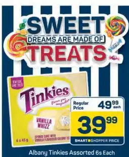 Pick n Pay Albany Tinkies Assorted 6s Each offer