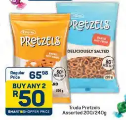Pick n Pay Truda Pretzels Assorted 200/240g offer