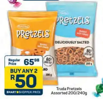 Pick n Pay Truda Pretzels Assorted 200/240g offer