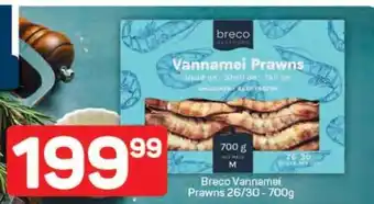 Pick n Pay Breco Vannamei Prawns 26/30 - 700g offer