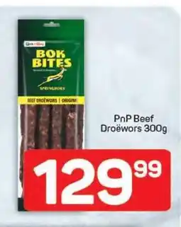 Pick n Pay PnP Beef Droëwors 300g offer