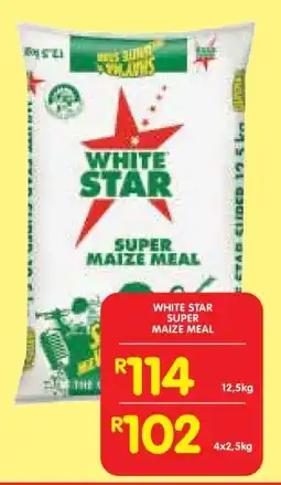 Shoprite WHITE STAR SUPER MAIZE MEAL offer