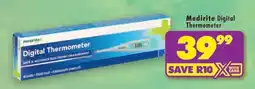 Shoprite Medirite Digital Thermometer offer