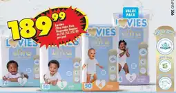 Shoprite LOVIES ULTRA VALUE PACK DISPOSABLE NAPPIES offer