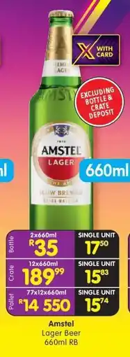 Shoprite AMSTEL offer