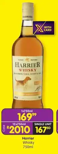 Shoprite Harrier Whisky 750ml offer