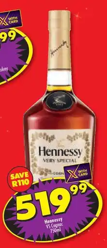 Shoprite Hennessy VS Cognac-750ml offer
