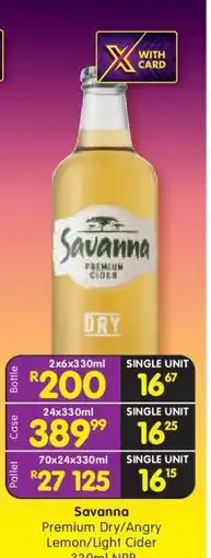 Shoprite Savanna offer