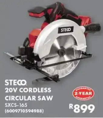 Build It Steco 20v cordless circular saw offer