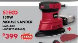 Build It Steco 130w mouse sander offer