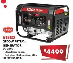 Build It Steco 2800w petrol generator offer