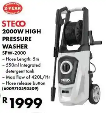 Build It Steco 2000w high pressure washer offer