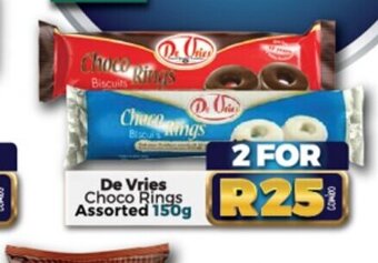 Take 'n Pay De Vries Choco Rings Assorted 150g offer