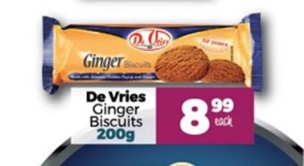 Take 'n Pay De Vries Ginger Biscuits 200g offer
