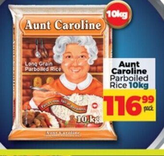 Take 'n Pay Aunt Caroline Parboiled Rice 10kg offer